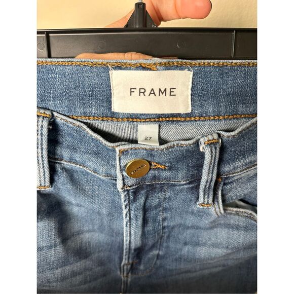 Frame Denim Le High Straight Jeans sz 27 - Picture 5 of 8